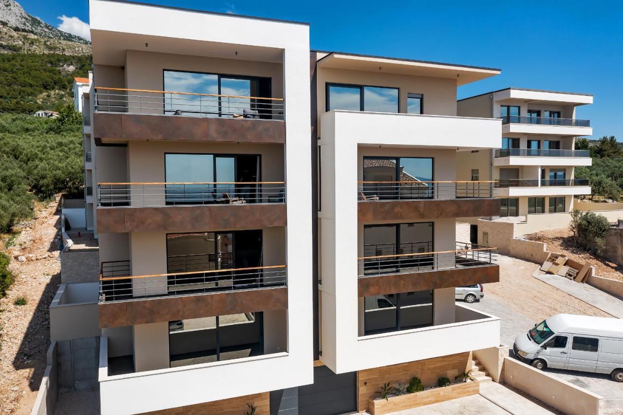 5-6 Luxury Apartments L&L Tucepi - 100M From The Beach - Makarska Exklusiv Buitenkant foto